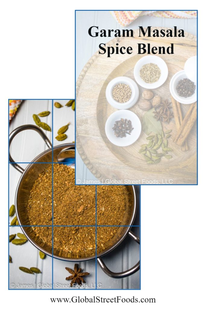 A Pinterest Pinnable Image for Garam Masala Spice Blend.